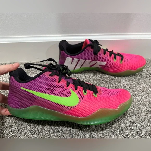 Nike Kobe 11 Mambacurial low basketball shoes, men's size 9.5 - Picture 2 of 12